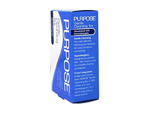 Purpose Gentle Cleansing Bar for All Skin Types - 6 oz Pack of 6