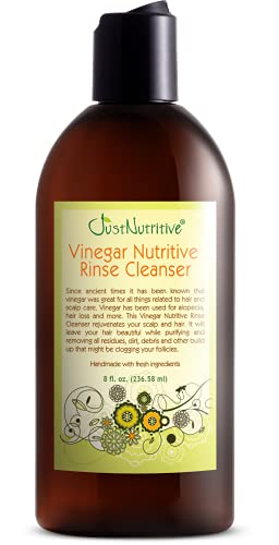 Vinegar Nutritive Hair Rinse for Scalp Detox & Hair Growth - 8 Oz