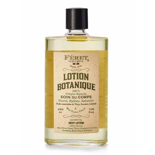Botanical Body Oil for Skin, Hair & Beard – Hydrating French-Natural Nourishing Oil – Lavender, Rosemary, Honey – 100ml