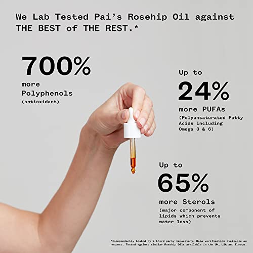 PAI SKINCARE - Organic Rosehip BioRegenerate Universal Facial Oil | Natural, Vegan, Sensitive Skincare (1 fl oz | 30 mL)