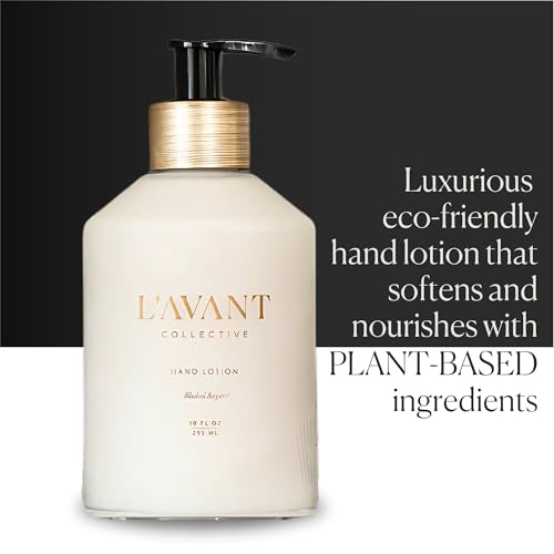 Refillable Plant-Based Hand Lotion with Bergamot Scent - 10 Fl Oz