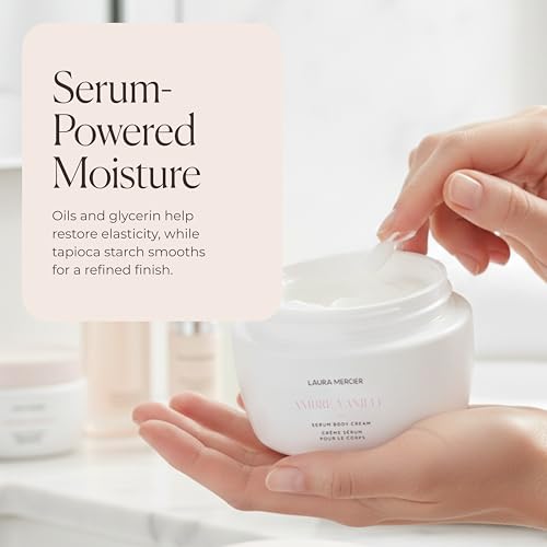 Serum Body Cream with Shea & Squalane - Ambre Vanille - 6.5 oz