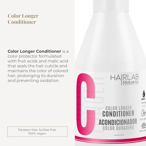 Color-Protecting Hair Conditioner for Dyed & Bleached Hair 300ml Sulfate & Paraben-Free