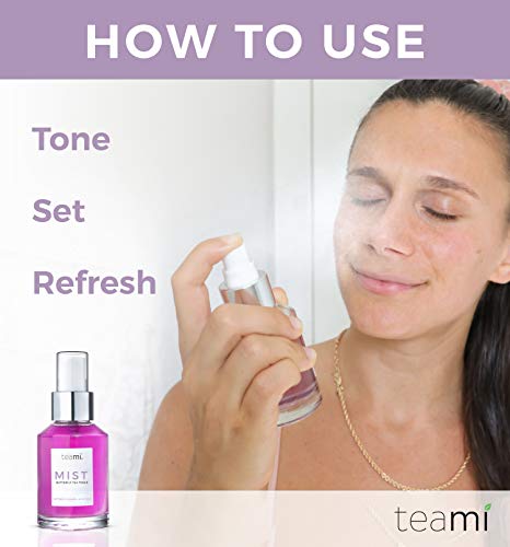 Hydrating Alcohol-Free Face Mist Spray Toner for Sensitive Skin - Organic Witch Hazel & Aloe Vera