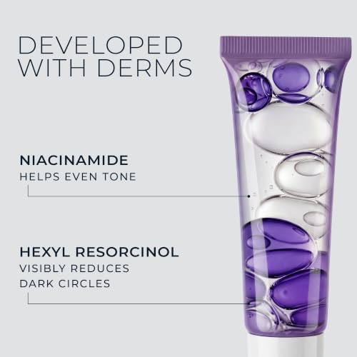 Brightening 5-in-1 Eye Cream for Dark Circles Wrinkles Puffiness - 0.5oz