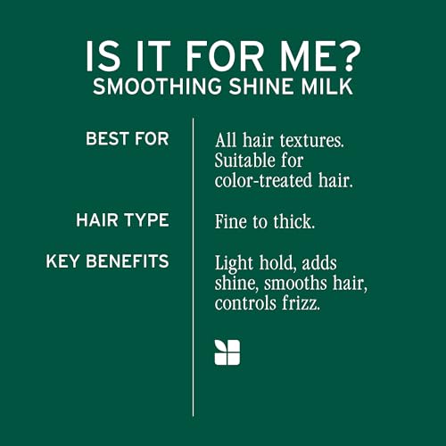 Biolage Smooth Shine Milk Leave-In Spray - 8.5 fl oz - Frizz Control & Glossy Finish
