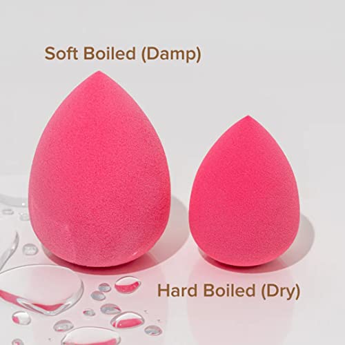 Black Beauty Bakerie Blending Egg Makeup Sponge Set - Latex-Free 6 Pack