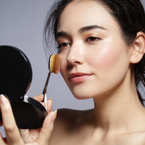 Artis Elite Oval 6 Brush | Oval Makeup Brush | Luxury Synthetic Foundation Brush | Ideal For Foundation, SPF, Skincare | Use With Liquids, Powders, and Creams | Creates Airbrush Finish