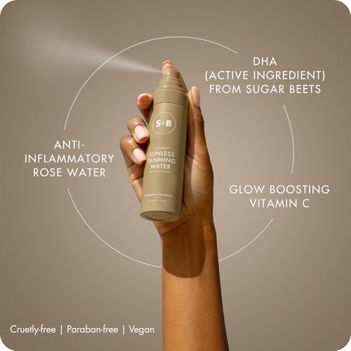Self Tanner Spray for Face - Gradual Sunless Tanning Water, 4 fl oz