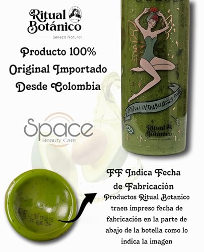 Ritual Botanico Ultra Repair SOS Shampoo with Onion & Argan 250ml - Colombian Hair Treatment