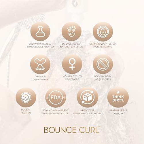 Vegan Ayurvedic Deep Conditioner for Curly Wavy Coily Hair 8 Oz