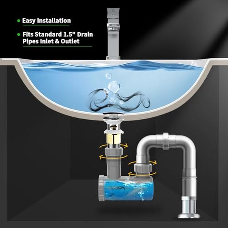 2 Pack Universal Shampoo Bowl Sink Hair-P Trap, Beauty Barber Salon Equipment PVC Material Easy Clean by MoyRetty