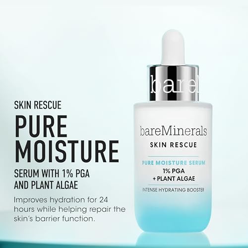 bareMinerals Skin Rescue Pure Moisture Face Serum - Hydrating, 1 oz