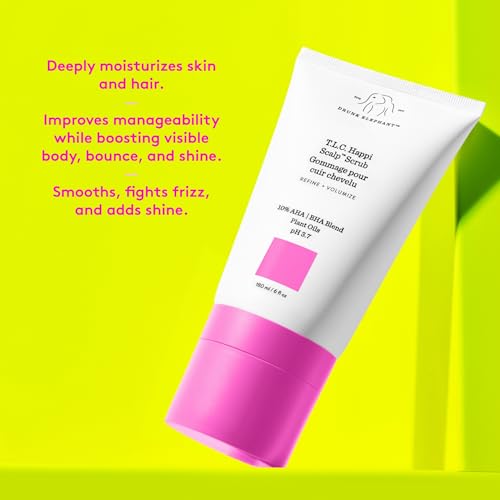 Scalp Exfoliating Scrub with AHA/BHA - Sulfate-Free, Cruelty-Free, 180ml