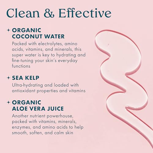 Kopari Jumbo Coconut Hydrating Body Wash 25oz with Organic Coconut Water & Aloe Vera - Coconut & Vanilla Scent