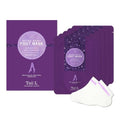 Toi:L Extra Silky Foot Mask 5 Pairs, Post-Peeling Foot Care Treatment, Moisturizing Socks with Guerande Salt & Sweet Almond Oil for Dry Feet, Cracked Heels, and Callus, Stocking Stuffer