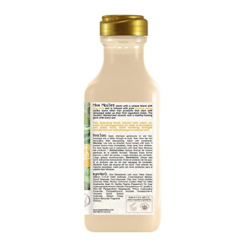 Vegan Moisturizing Shampoo for Dry Hair with Coconut & Aloe - 13 Fl Oz