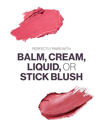 Angled Cream Blush Makeup Brush for Cosmetics Application