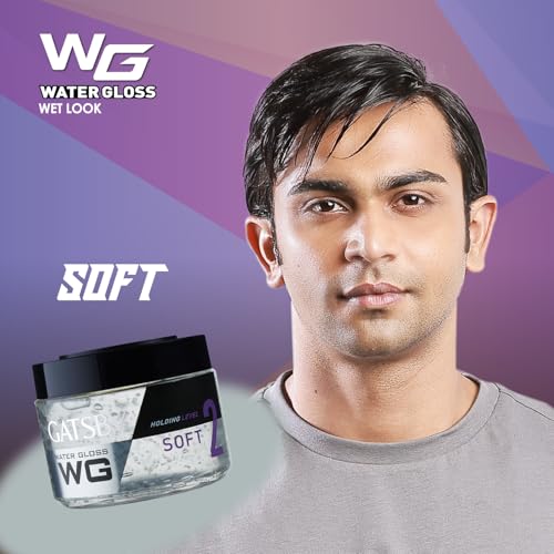 Gatsby Water Gloss Soft Finish Hair Styling Gel 300g - White