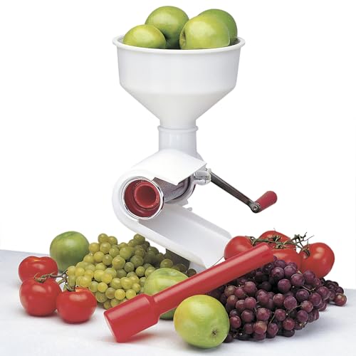 3 Qt Food Strainer for Juicing & Purees - Multi-Purpose Vegetable & Fruit Separator