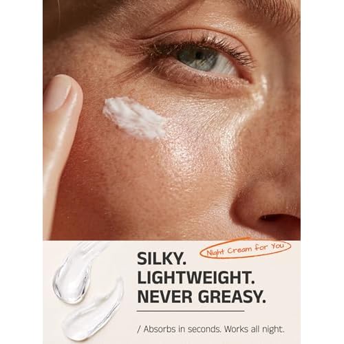 Retinol Night Cream with Vitamin A, Matrixyl 3000, Vitamin C & Daisy Extract ? Anti-Aging Night Treatment for Fine Lines, Skin Tone & Wrinkles ? Non-Irritating ? by Eternity Medicine 1oz