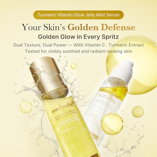 Medicube Jelly Mist Serum Duo - Hydrating Collagen & Brightening Kojic Acid Mist