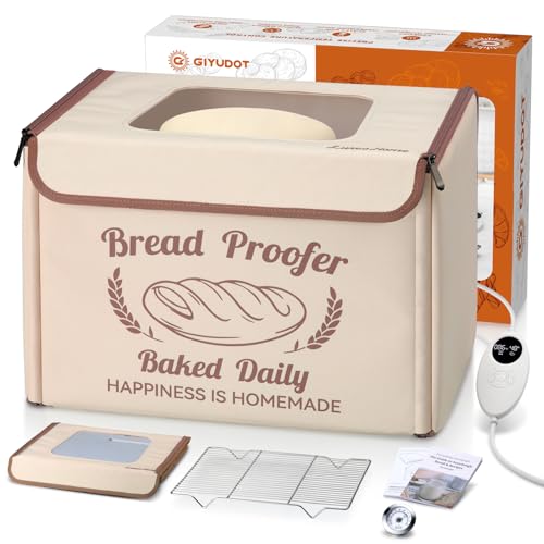 15.7" x 11.8" Folding Bread Proofing Box with Temperature Control & 48H Timer
