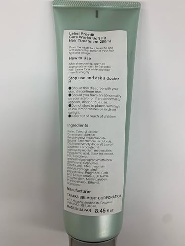 Lebel Proedit Care Works Hair Shampoo & Treatment Set - Soft Fit, 300ml & 250ml