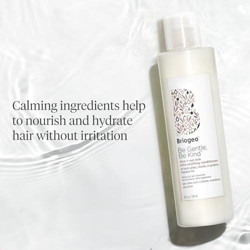 Gentle Aloe and Oat Milk Conditioner for Sensitive Scalp - Vegan & Fragrance-Free