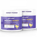 Dr. Luke Manuka Honey Wound care: Medihoney Wound Gel for Minor wounds & Skin Repair - Manuka Honey Medical Grade with Akkantoin 0.5% & Vitamin E - 2.82 oz (80g), 2 Pack