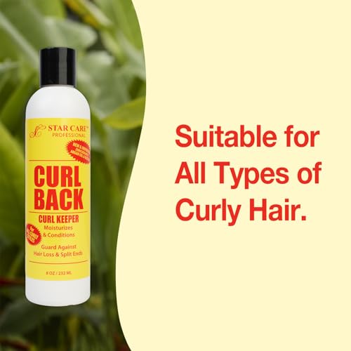 Star Care Curl Back Curl Keeper 8oz 2 Pack - Hydrating Curl Styling & Treatment