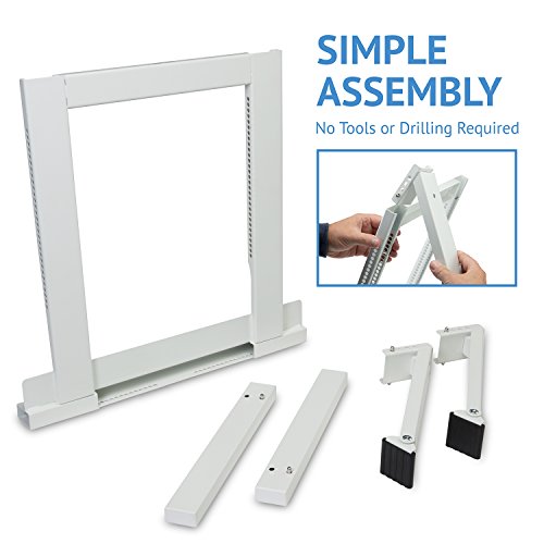 Ivation Heavy Duty Window AC Support Bracket, No Drill Steel Mount for Up to 200 lbs