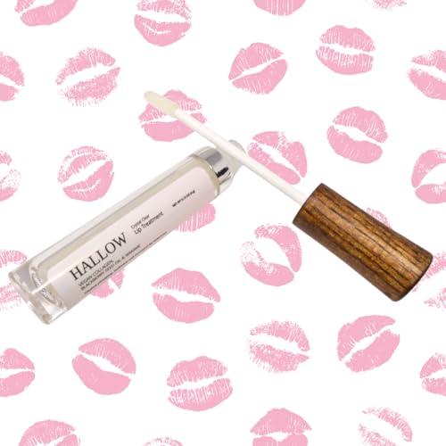 Lip Treatment, Crystal Clear Gentle Volumizing Gloss with Jojoba Oil, Avocado Oil, and Vegan Collagen, 0.13 oz (4g)