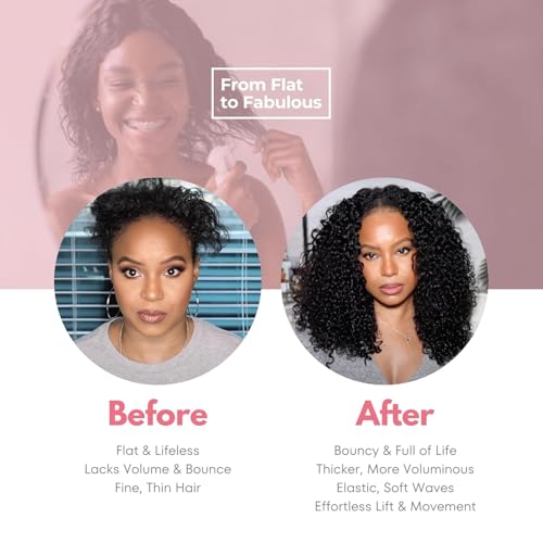 SIYUSI Kinky Curly Clip-In Hair Extensions 12 Inch - Natural Black, 3.52oz, 7Pcs, Waterdrop Clips