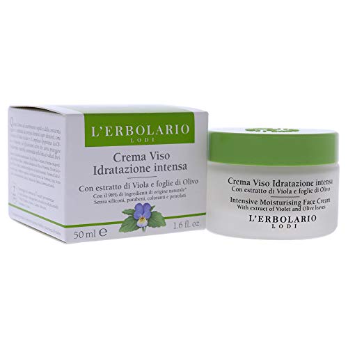 L'Erbolario Fragrance Free Intensive Moisturizing Face Cream 1.6 oz – Hydrating Daily Moisturizer