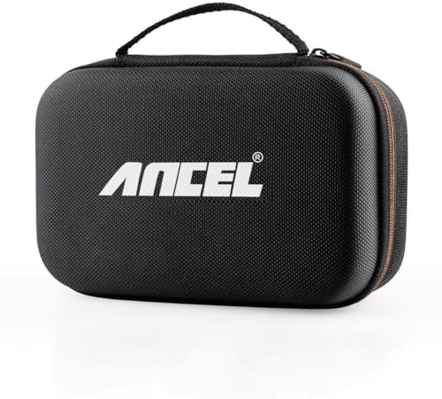 ANCEL Large Protective Case (Dark Gray) for OBD2 Scanner, Code Reader & Battery Tester