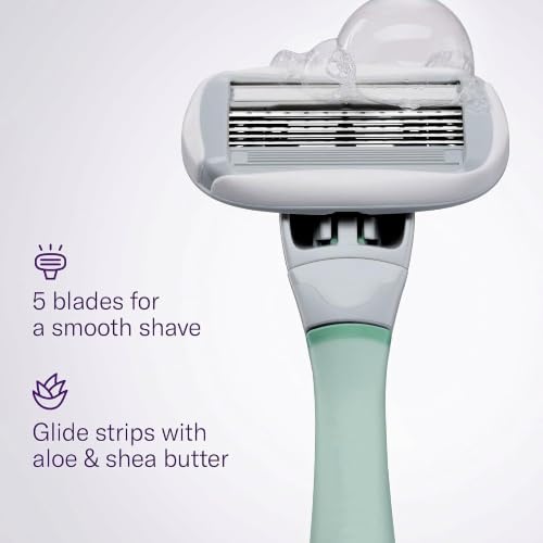 Women's Razor Handle and 13 Blade Refills Shaving Kit