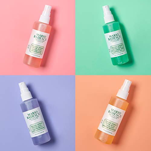 Mario Badescu Facial Spray Collection 4-Pack 2 Fl Oz | Rose Water, Cucumber, Lavender, Orange Blossom | Hydrating Face Mist for All Skin Types