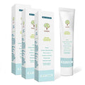 Natural Sensitive Toothpaste with Dead Sea Salt - SLS-Free, Fluoride-Free, Pack of 3