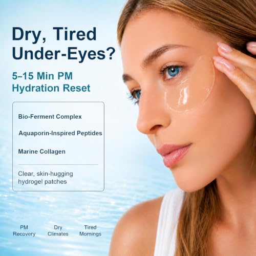 Abyssal Phase Hydraverse Hydrogel Under Eye Patches - Night Routine, 28 Pairs