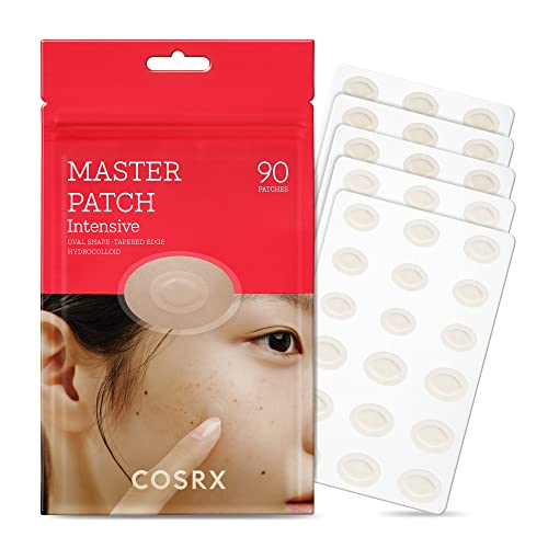 COSRX Oval-Shaped Acne Patch 90 Count - Discreet, Clear Skin Cover