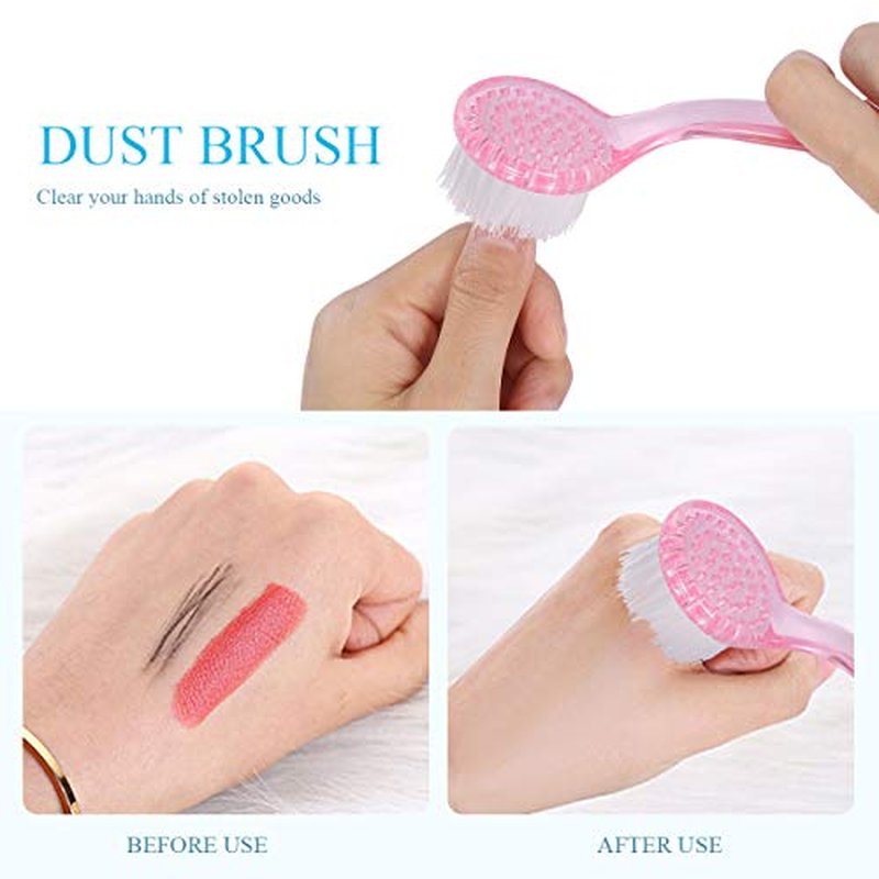 ARTIBETTER Facial Scrubber Exfoliating Face Brush Set with Cap 8 Pcs Manual Face Brush for Deep Pore Cleansing Makeup Removal and Skin Massage