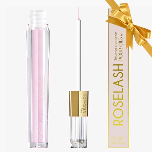 ROSEGOLD Paris ROSELASH Eyelash Growth Serum - Longer, Thicker Lashes