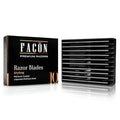 Fac?n Professional Hair Styling Razor Replacement Blades, Faether Razor Blades for Thinning Texturizing Layering Cutting Hair, Premium Platinum Japanese Stainless Steel for Salon Hairstyling- 10 Count