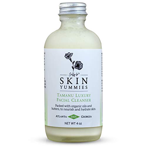 Gentle Facial Cleanser for Sensitive & Oily Skin - Organic Tamanu & Natural Oils