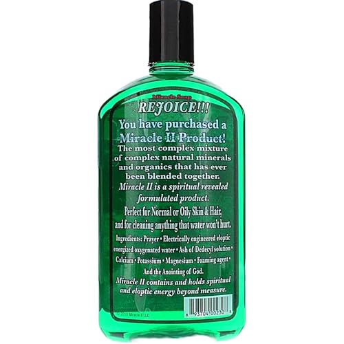Miracle II All-in-One Liquid Soap & Cleaner - 22 oz Natural Deodorizer