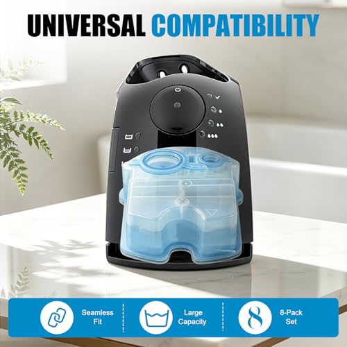 Refill Cartridges for Braun Clean & Charge System 8 Pack Compatible
