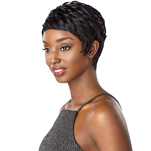 Sensationnel Instant Fashion Wig - Anita Short Pixie Black 1B Offblack