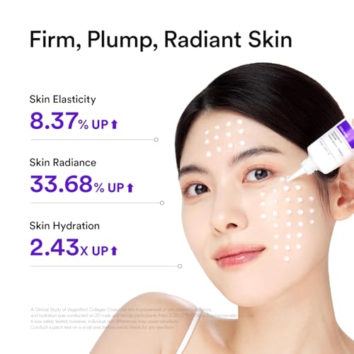 Veganifect Collagen Firming Cream with NMN & Glutathione - Anti-Aging Moisturizer