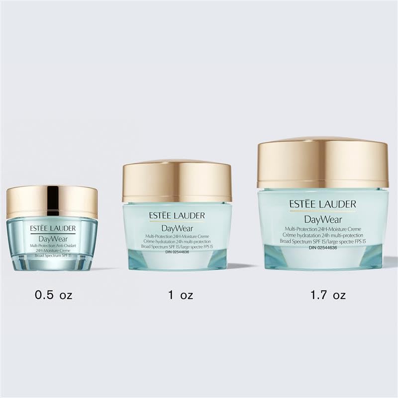 Estée Lauder DayWear Multi-Protection SPF 15 Hydrating Face Moisturizer 1 Oz - Anti-Aging & Antioxidant